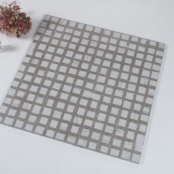 Square Mixed Material Singular Tile in Gray 24" x 24" for Indoor Floor Clearhalo 'Floor Tiles & Wall Tiles' 'floor_tiles_wall_tiles' 'Flooring 'Home Improvement' 'home_improvement' 'home_improvement_floor_tiles_wall_tiles' Walls and Ceiling' 1200x1200_172d94a0-43ea-4cd6-8a53-e0d6ce1bece8