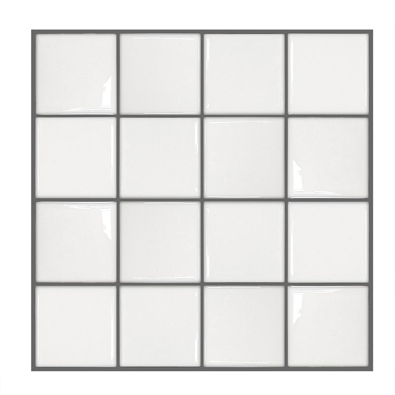 Stain Resistant Peel & Stick Tile Square Mosaic Tile for Kitchen and Bathroom Backsplash Clearhalo 'Flooring 'Home Improvement' 'home_improvement' 'home_improvement_peel_stick_blacksplash' 'Peel & Stick Backsplash Tile' 'peel_stick_blacksplash' 'Walls & Ceilings' Walls and Ceiling' 1200x1200_1764ff9a-5129-48aa-9e0a-0560176c7074
