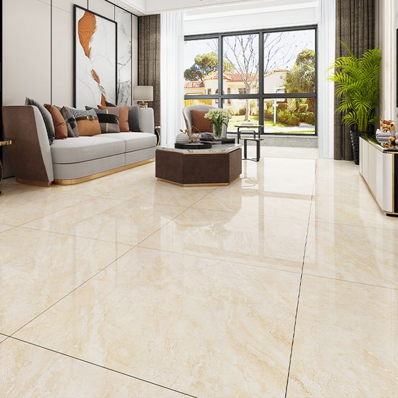 Modern Square Marbling Singular Tile Slip Resistant Polished Tile Clearhalo 'Floor Tiles & Wall Tiles' 'floor_tiles_wall_tiles' 'Flooring 'Home Improvement' 'home_improvement' 'home_improvement_floor_tiles_wall_tiles' Walls and Ceiling' 1200x1200_176d1d66-087d-46eb-aa90-8b8c77b37d11