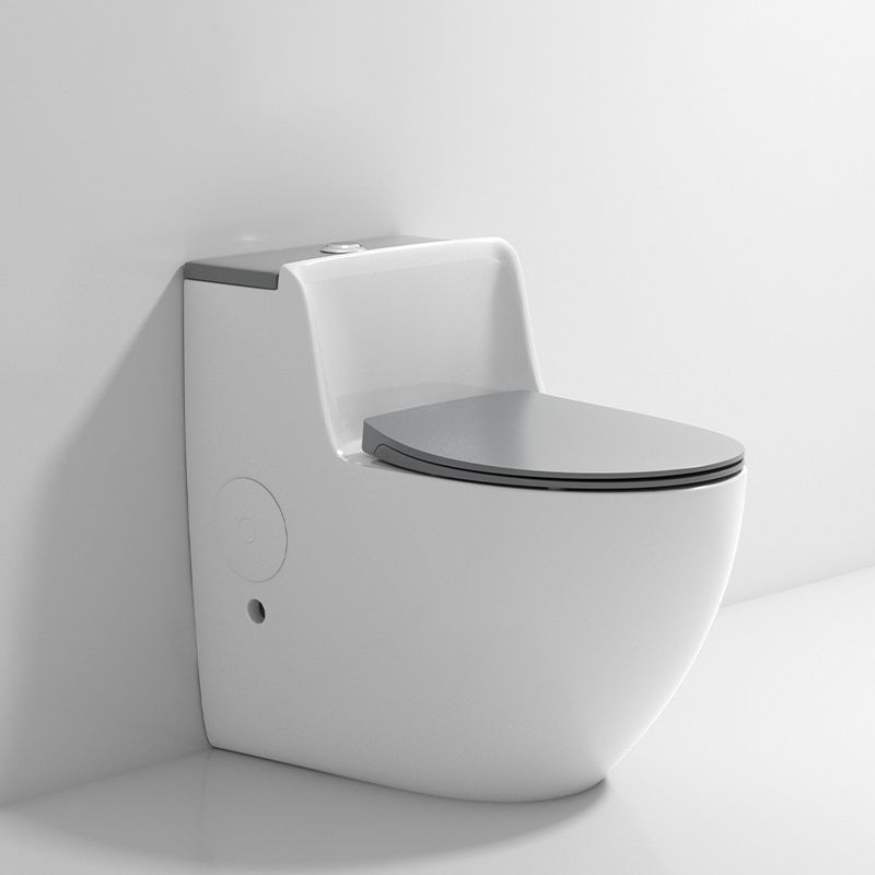 Modern Elongated Toilet Bowl Siphon Jet Flush Toilet with Seat Clearhalo 'Bathroom Remodel & Bathroom Fixtures' 'Home Improvement' 'home_improvement' 'home_improvement_toilets' 'Toilets & Bidets' 'Toilets' 1200x1200_180fed09-d258-4511-813f-e590397c7474