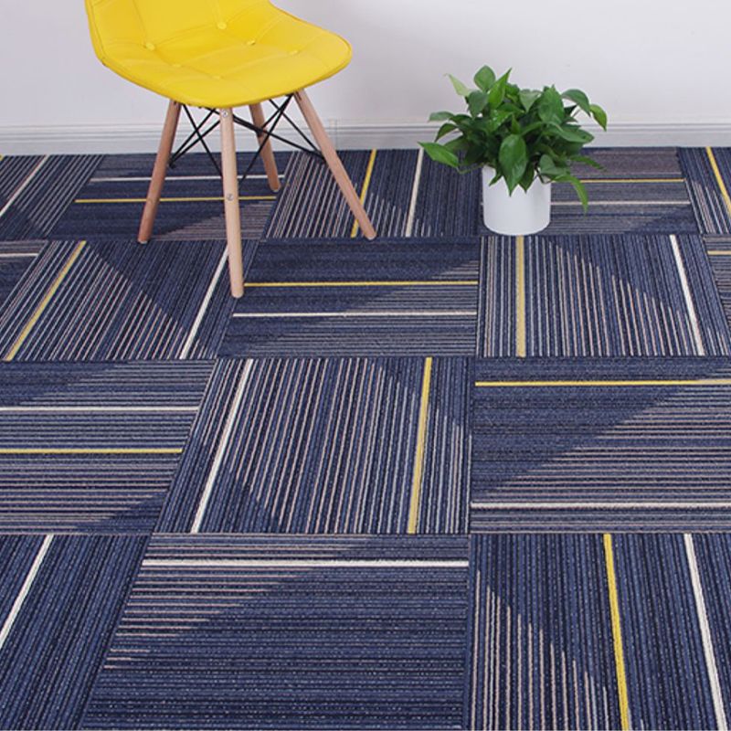 Modern Carpet Tile Level Loop Self Adhesive Fire Resistant Carpet Tiles Clearhalo 'Carpet Tiles & Carpet Squares' 'carpet_tiles_carpet_squares' 'Flooring 'Home Improvement' 'home_improvement' 'home_improvement_carpet_tiles_carpet_squares' Walls and Ceiling' 1200x1200_182d8c70-fab9-40b4-8966-05b99edeaa32