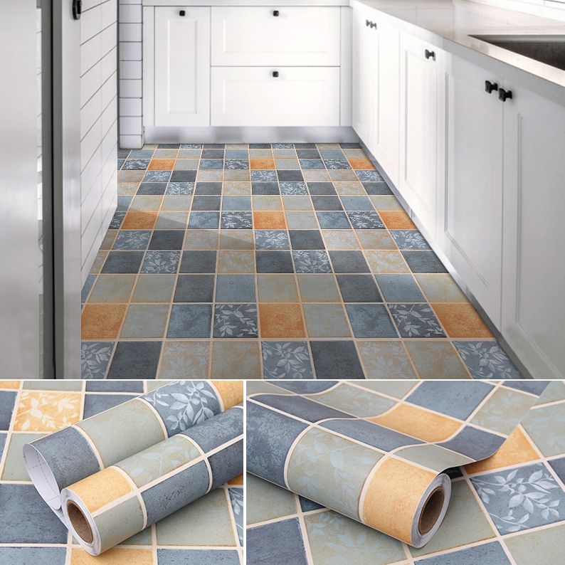 Modern PVC Flooring Geometric Pattern Peel and Stick Vinyl Plank Flooring Clearhalo 'Flooring 'Home Improvement' 'home_improvement' 'home_improvement_vinyl_flooring' 'Vinyl Flooring' 'vinyl_flooring' Walls and Ceiling' 1200x1200_18640100-52e6-46c3-a2f5-5ff8246fc2d8