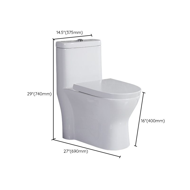 Modern Siphon Jet Toilet Floor Mount Flush Toilet with Toilet Seat Clearhalo 'Bathroom Remodel & Bathroom Fixtures' 'Home Improvement' 'home_improvement' 'home_improvement_toilets' 'Toilets & Bidets' 'Toilets' 1200x1200_19008929-4857-4cfd-8e5e-e382b168c03e