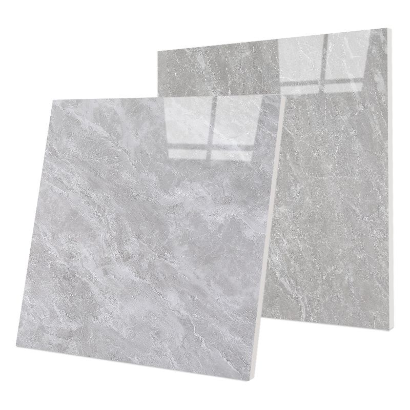 Modern Square Marbling Singular Tile Slip Resistant Polished Tile Clearhalo 'Floor Tiles & Wall Tiles' 'floor_tiles_wall_tiles' 'Flooring 'Home Improvement' 'home_improvement' 'home_improvement_floor_tiles_wall_tiles' Walls and Ceiling' 1200x1200_193ef8d5-13d0-4ad6-bc6a-bd03fdfd103f