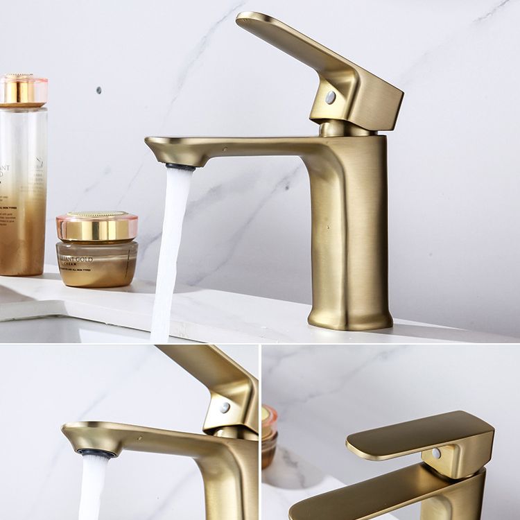 Modern Sink Faucet Pure Color Copper Vessel Sink Faucet for Bathroom Clearhalo 'bathroom_sink_faucets' 'Conjunta de Baño y Conjunta de Grifo' 'Coronamiento de Baño y Dispositivo de Baño' 'Grifo del lavabo del baño' 'Hogar' 'home_improvement' 'home_improvement_bathroom_sink_faucets' 'Mejoras para el hogar' 1200x1200_1987b5d7-a0bf-4d80-a6b3-1346b1ed5f50