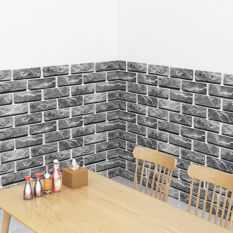 Industrial Wall Ceiling 3D Artificial Brick Living Room Peel and Stick Paneling (5-Pack) Clearhalo 'Flooring 'Home Improvement' 'home_improvement' 'home_improvement_wall_paneling' 'Wall Paneling' 'wall_paneling' 'Walls & Ceilings' Walls and Ceiling' 1200x1200_198aef61-8ac8-4be1-8bfe-46adae06859e