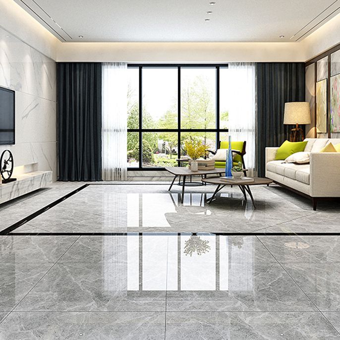 Square Floor Tile Straight Edge Polished Water Resistant Marbling Tile Clearhalo 'Floor Tiles & Wall Tiles' 'floor_tiles_wall_tiles' 'Flooring 'Home Improvement' 'home_improvement' 'home_improvement_floor_tiles_wall_tiles' Walls and Ceiling' 1200x1200_19bc0c2d-9ada-4fc6-860f-5a60ee7643aa