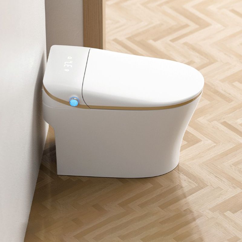 White Elongated Deodorizing Floor Standing Bidet Ceramic Remote Control Included Clearhalo 'Bathroom Remodel & Bathroom Fixtures' 'Bidets' 'Home Improvement' 'home_improvement' 'home_improvement_bidets' 'Toilets & Bidets' 1200x1200_19c0f8ff-259f-4b75-a0aa-71799e9e4689