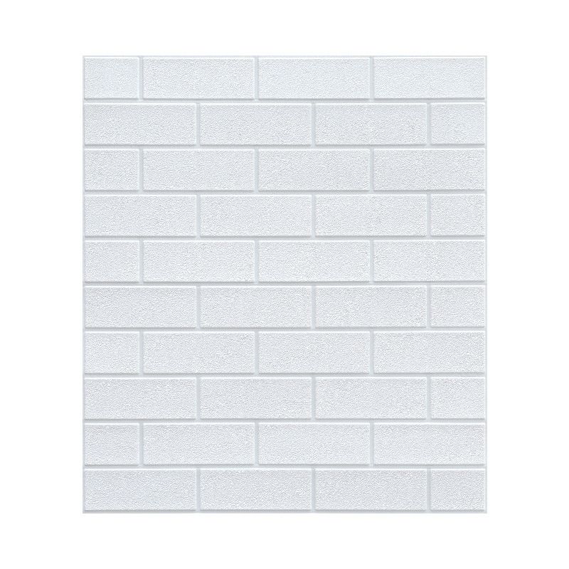 Industrial Wall Plank, 3D Brick Bathroom Wall Panels Set of 2 Clearhalo 'Flooring 'Home Improvement' 'home_improvement' 'home_improvement_wall_paneling' 'Wall Paneling' 'wall_paneling' 'Walls & Ceilings' Walls and Ceiling' 1200x1200_19c96f08-40df-4678-a0d6-2e1bfd95855b