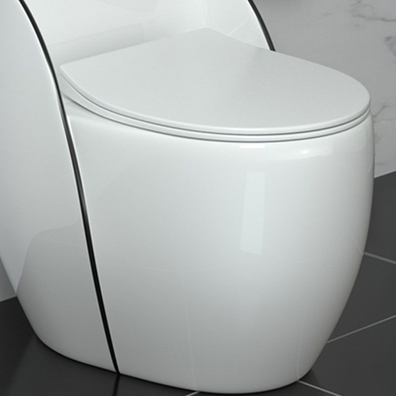 Modern Toilet Bowl Floor Mounted Porcelain Round All-In-One Flush Toilet Clearhalo 'Bathroom Remodel & Bathroom Fixtures' 'Home Improvement' 'home_improvement' 'home_improvement_toilets' 'Toilets & Bidets' 'Toilets' 1200x1200_1a3e8c83-9fff-4cf4-af0b-819ef6835442