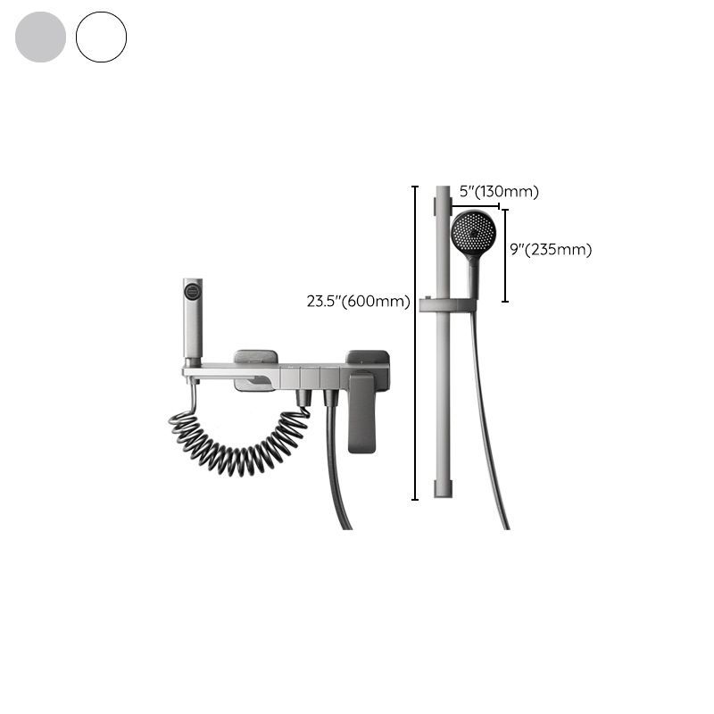 Modern Shower Set Brass Temperature Control Slide Bar Included Shower Trim Clearhalo 'Bathroom Remodel & Bathroom Fixtures' 'Home Improvement' 'home_improvement' 'home_improvement_shower_faucets' 'Shower Faucets & Systems' 'shower_faucets' 'Showers & Bathtubs Plumbing' 'Showers & Bathtubs' 1200x1200_1a839f25-2b8c-41de-aad5-850a8fb7982f