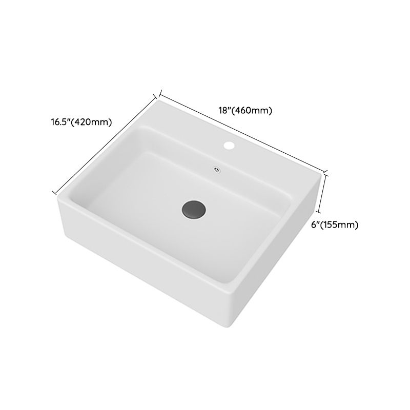 White Rectangular Trough Bathroom Sink Modern Trough Bathroom Sink Clearhalo 'Bathroom Remodel & Bathroom Fixtures' 'Bathroom Sinks & Faucet Components' 'Bathroom Sinks' 'bathroom_sink' 'Home Improvement' 'home_improvement' 'home_improvement_bathroom_sink' 1200x1200_1a9b0d15-66e8-469a-bf9d-e47cdce581f5