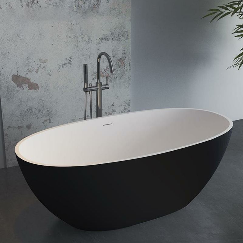 Modern Stone Bath Tub Freestanding Soaking Bathtub , 22.05-inch Tall Clearhalo 'Bathroom Remodel & Bathroom Fixtures' 'Bathtubs' 'Home Improvement' 'home_improvement' 'home_improvement_bathtubs' 'Showers & Bathtubs' 1200x1200_1ab44f85-b8ed-4ded-8a4c-729ae53197fb