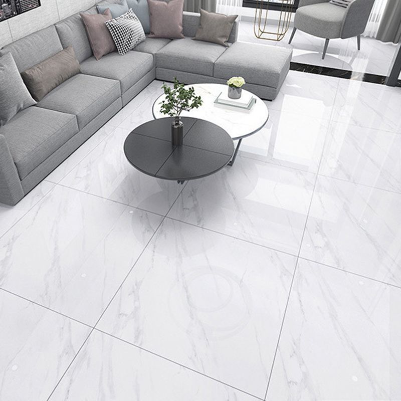 Modern Style Floor Tile Square Waterproof Straight Edge Floor Tile Clearhalo 'Floor Tiles & Wall Tiles' 'floor_tiles_wall_tiles' 'Flooring 'Home Improvement' 'home_improvement' 'home_improvement_floor_tiles_wall_tiles' Walls and Ceiling' 1200x1200_1adb9507-c175-4910-a091-f6535c92133d