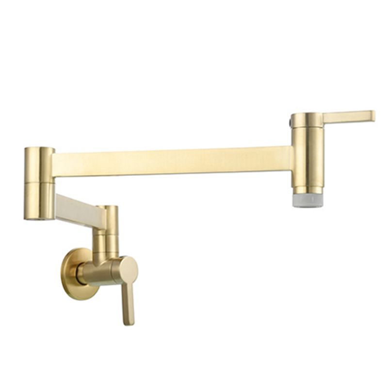 Gorgeous Brass Wall Mounted Faucets Stain Resistant Wall Mounted Bathroom Faucet Clearhalo 'Bathroom Remodel & Bathroom Fixtures' 'Bathroom Sink Faucets' 'Bathroom Sinks & Faucet Components' 'bathroom_sink_faucets' 'Home Improvement' 'home_improvement' 'home_improvement_bathroom_sink_faucets' 1200x1200_1b71eafa-7db3-42db-b58a-3ba8e1f3ddda