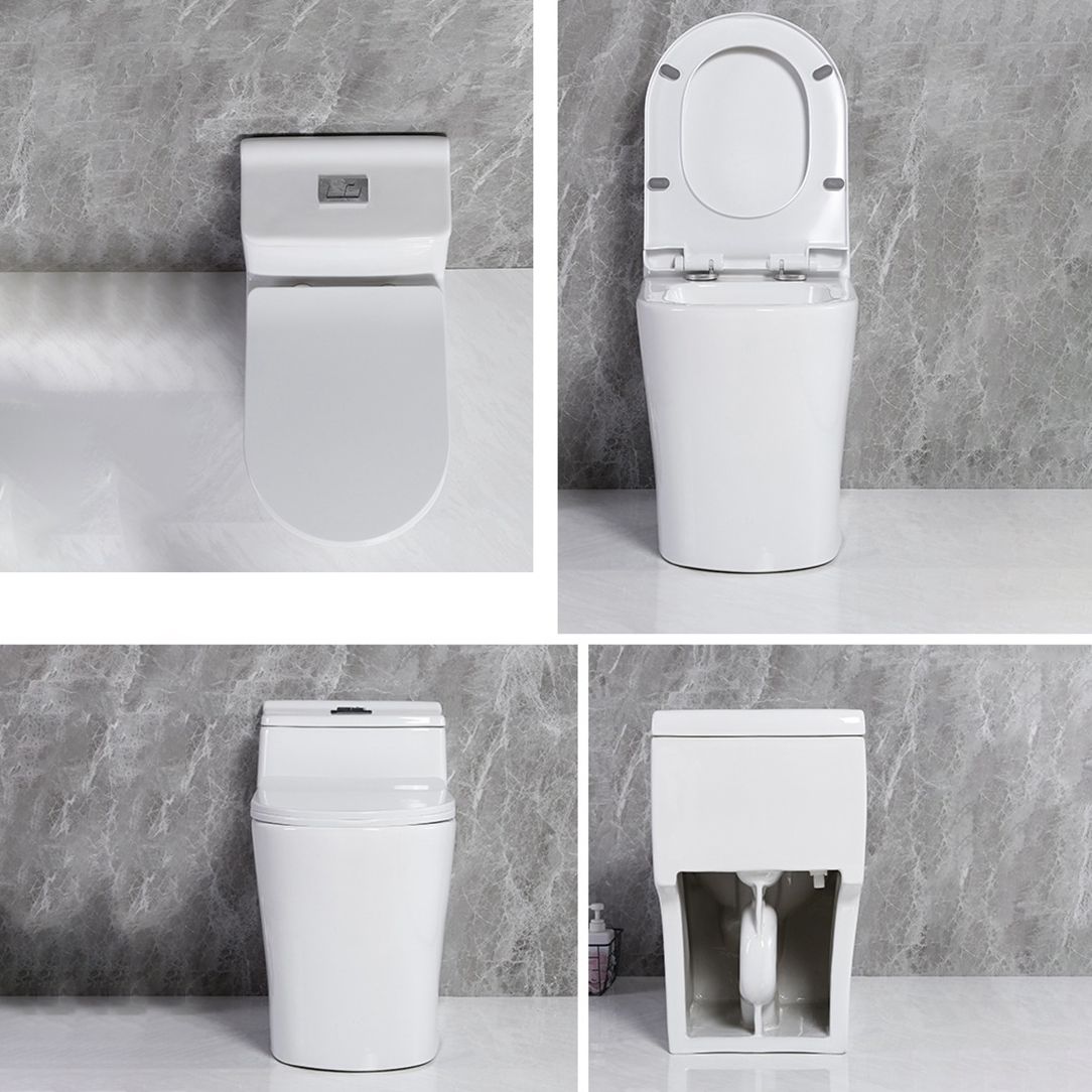 Modern Siphon Jet Toilet Floor Mount Flush Toilet with Toilet Seat Clearhalo 'Bathroom Remodel & Bathroom Fixtures' 'Home Improvement' 'home_improvement' 'home_improvement_toilets' 'Toilets & Bidets' 'Toilets' 1200x1200_1b82c377-e519-422e-a94d-fd9badeccc7b