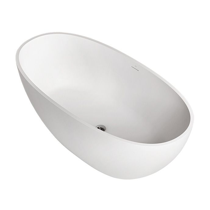 Antique Finish Oval Soaking Bath Stand Alone Modern Bath Tub Clearhalo 'Bathroom Remodel & Bathroom Fixtures' 'Bathtubs' 'Home Improvement' 'home_improvement' 'home_improvement_bathtubs' 'Showers & Bathtubs' 1200x1200_1c333a5b-d7a6-4813-8571-52ed44aa6208