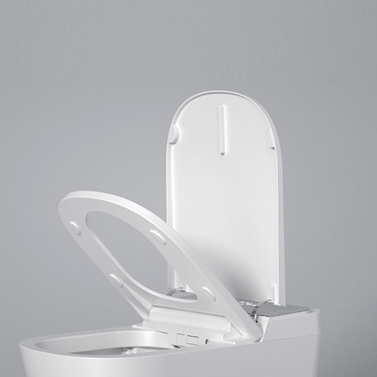 Ceramic Elongated Floor Mount Bidet in White with Heated Seat Clearhalo 'Bathroom Remodel & Bathroom Fixtures' 'Bidets' 'Home Improvement' 'home_improvement' 'home_improvement_bidets' 'Toilets & Bidets' 1200x1200_1c46a5ac-b94e-410a-8678-00c944381935
