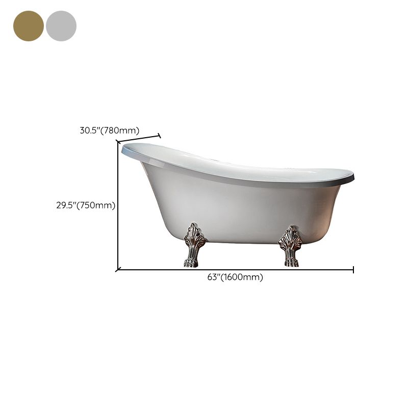 Freestanding Soaking Bath Antique Finish Modern Oval Bath Tub Clearhalo 'Bathroom Remodel & Bathroom Fixtures' 'Bathtubs' 'Home Improvement' 'home_improvement' 'home_improvement_bathtubs' 'Showers & Bathtubs' 1200x1200_1c647c53-55ab-4b3f-aae1-dfc7bdb4e9c3