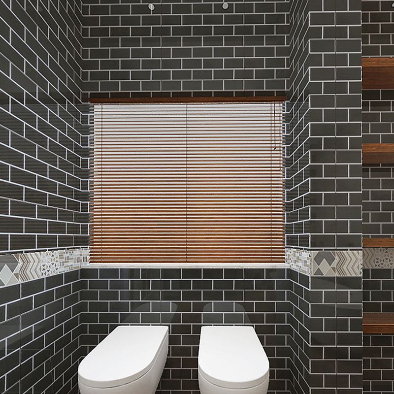 Rectangular Ceramic Matte Singular Tile Plaid Pattern Bathroom Floor Clearhalo 'Floor Tiles & Wall Tiles' 'floor_tiles_wall_tiles' 'Flooring 'Home Improvement' 'home_improvement' 'home_improvement_floor_tiles_wall_tiles' Walls and Ceiling' 1200x1200_1c679aba-e6ef-4170-92f7-ac2e3376512d