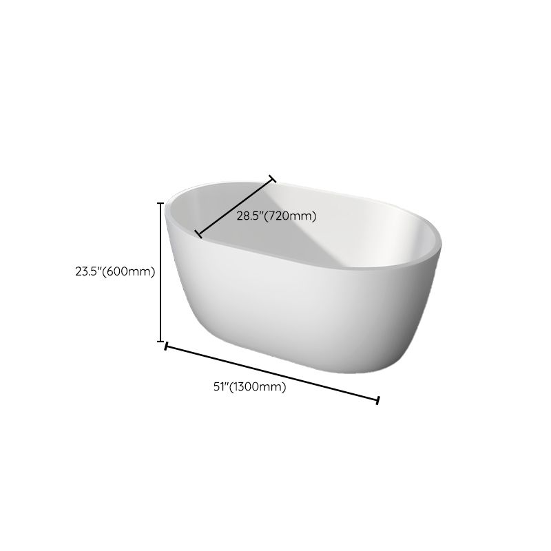 Modern Acrylic Ellipse White Bathtub Back to Wall with Drain Bath Tub Clearhalo 'Bathroom Remodel & Bathroom Fixtures' 'Bathtubs' 'Home Improvement' 'home_improvement' 'home_improvement_bathtubs' 'Showers & Bathtubs' 1200x1200_1cc08c05-6e35-477b-a307-c4b348964e1f