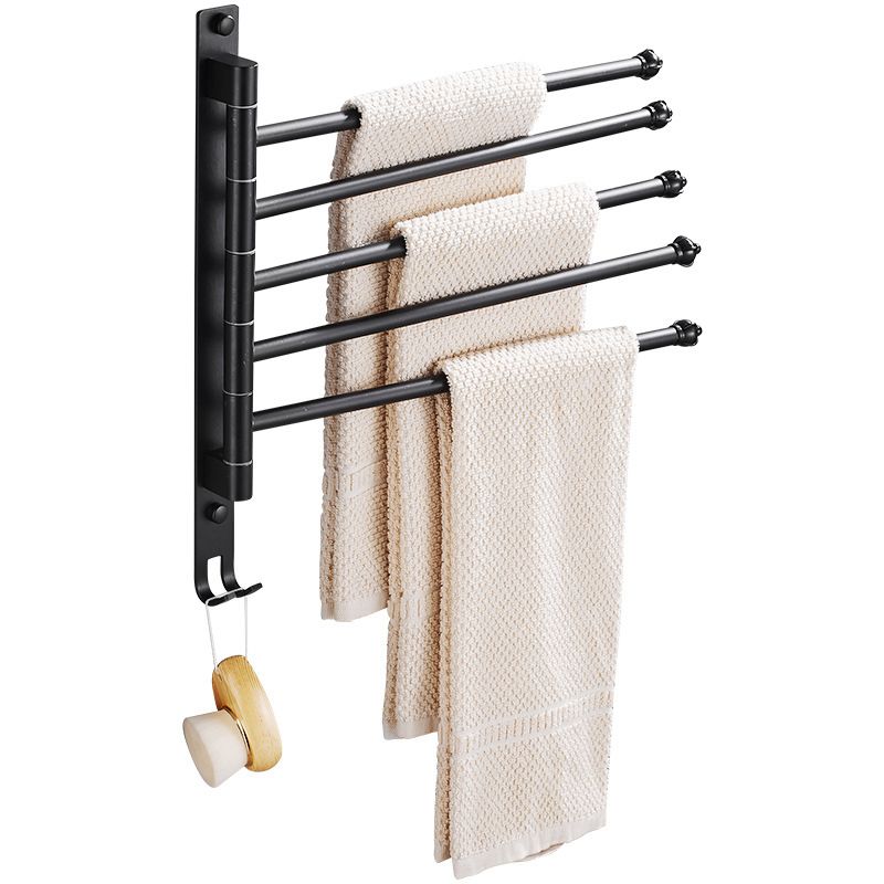 2-Piece Towel Bar in Stainless Steel Modern 13.6" W Bathroom Accessory Set Clearhalo 'Bathroom Hardware Sets' 'Bathroom Hardware' 'Bathroom Remodel & Bathroom Fixtures' 'bathroom_hardware_sets' 'Home Improvement' 'home_improvement' 'home_improvement_bathroom_hardware_sets' 1200x1200_1cda50e3-ac20-4930-81d2-437a25e16307