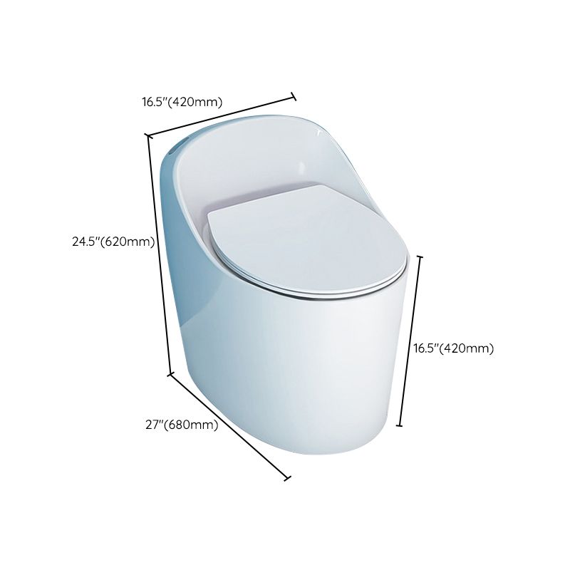 1-Piece Flush Toilet 1.2/1.6 GPF Elongated Toilet Bowl for Bathroom Clearhalo 'Bathroom Remodel & Bathroom Fixtures' 'Home Improvement' 'home_improvement' 'home_improvement_toilets' 'Toilets & Bidets' 'Toilets' 1200x1200_1cf8ca21-8f52-44fa-a29b-b1e687060d74