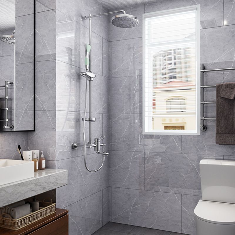 Modern Single Tile Peel and Stick Waterproof Backsplash Tile for Bathroom Clearhalo 'Flooring 'Home Improvement' 'home_improvement' 'home_improvement_peel_stick_blacksplash' 'Peel & Stick Backsplash Tile' 'peel_stick_blacksplash' 'Walls & Ceilings' Walls and Ceiling' 1200x1200_1da6e84f-aa63-41d0-b1a3-d9f49b8e12e6