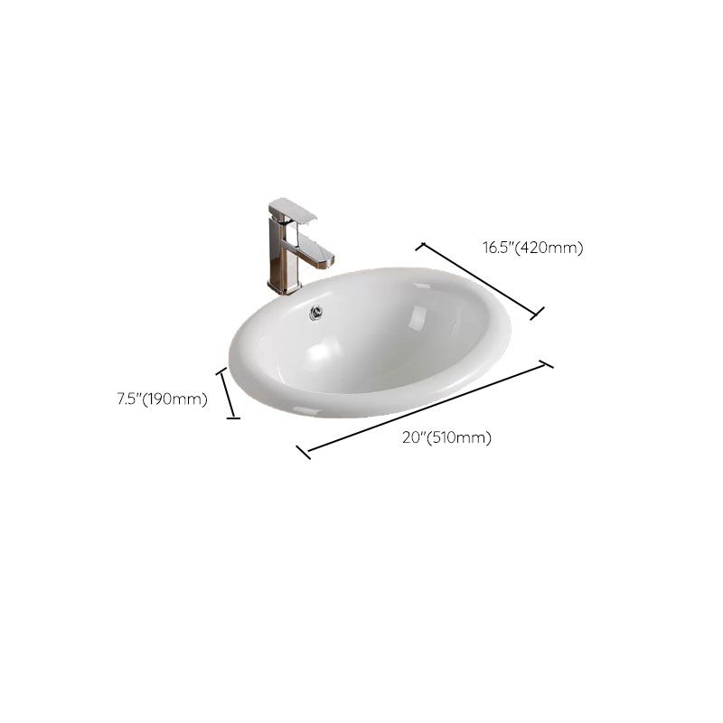 Contemporary Bathroom Sink with Pop-Up Drain Porcelain Oval-Shape Undermount Bathroom Sink Clearhalo 'Bathroom Remodel & Bathroom Fixtures' 'Bathroom Sinks & Faucet Components' 'Bathroom Sinks' 'bathroom_sink' 'Home Improvement' 'home_improvement' 'home_improvement_bathroom_sink' 1200x1200_1dd264d3-b657-4fd3-a28f-39abc222df9f