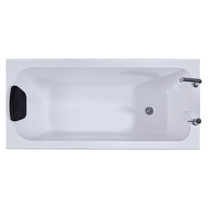 Matte Finish Acrylic Rectangular Bathtub Modern Soaking Freestanding Tub Clearhalo 'Bathroom Remodel & Bathroom Fixtures' 'Bathtubs' 'Home Improvement' 'home_improvement' 'home_improvement_bathtubs' 'Showers & Bathtubs' 1200x1200_1e2e8650-52d3-4ae9-b84c-5766a5dbff68