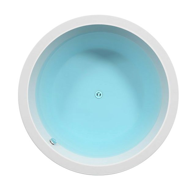 Modern Round Drop-in Bathtub Acrylic-Fiberglass Soaking/Air Bathtub Clearhalo 'Bathroom Remodel & Bathroom Fixtures' 'Bathtubs' 'Home Improvement' 'home_improvement' 'home_improvement_bathtubs' 'Showers & Bathtubs' 1200x1200_1e488977-7050-4c5e-91fd-b8a501dbca67