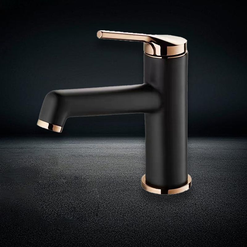 Contemporary Style Faucets Vessel Sink Bathroom Faucet with One Lever Handle Clearhalo 'Bathroom Remodel & Bathroom Fixtures' 'Bathroom Sink Faucets' 'Bathroom Sinks & Faucet Components' 'bathroom_sink_faucets' 'Home Improvement' 'home_improvement' 'home_improvement_bathroom_sink_faucets' 1200x1200_1e72ff91-e85b-423b-b430-82eb61fee4c3