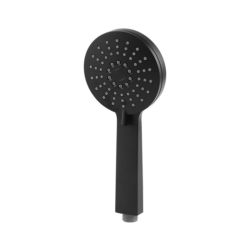 Contemporary Black Round Shower Head Combo Rain Fall Hand Shower Clearhalo 'Bathroom Remodel & Bathroom Fixtures' 'Home Improvement' 'home_improvement' 'home_improvement_shower_heads' 'Shower Heads' 'shower_heads' 'Showers & Bathtubs Plumbing' 'Showers & Bathtubs' 1200x1200_1e921ffa-6bda-4e72-8a79-810ed0acb24a