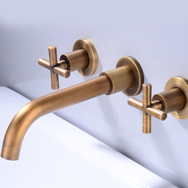 Modern Wall Mounted Faucet Bathroom Rotate Handle Bathtub Faucet Clearhalo 'Bathroom Remodel & Bathroom Fixtures' 'Bathtub Faucets' 'bathtub_faucets' 'Home Improvement' 'home_improvement' 'home_improvement_bathtub_faucets' 1200x1200_1ebf85cb-78a6-43ef-b321-209de7225fd5