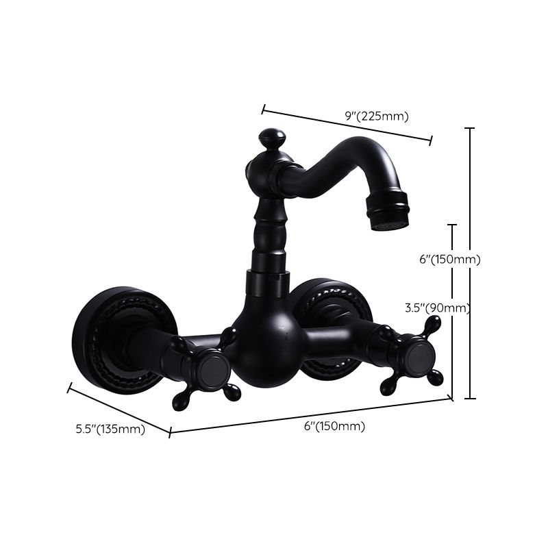 Traditional Wall Mounted Metal Tub Filler Low Arc Waterfall Bathroom Faucet Clearhalo 'Bathroom Remodel & Bathroom Fixtures' 'Bathtub Faucets' 'bathtub_faucets' 'Home Improvement' 'home_improvement' 'home_improvement_bathtub_faucets' 1200x1200_1ece9d24-1c44-4aa0-891c-e9fafffae53b