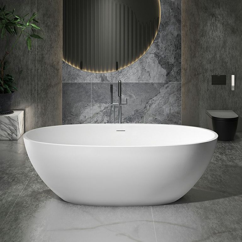 Stone Soaking Modern Bathtub Antique Finish Freestanding Bath Tub Clearhalo 'Bathroom Remodel & Bathroom Fixtures' 'Bathtubs' 'Home Improvement' 'home_improvement' 'home_improvement_bathtubs' 'Showers & Bathtubs' 1200x1200_1ed7d4a4-ac0d-4e12-9227-2a90927beb10