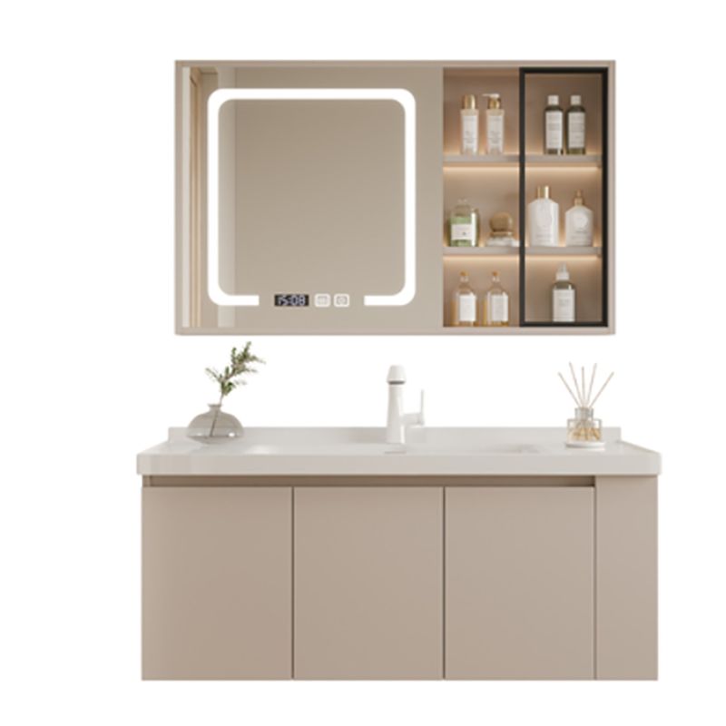 Modern Style Wall Mount Vanity Set Wooden with Doors for Bathroom Clearhalo 'Bathroom Remodel & Bathroom Fixtures' 'Bathroom Vanities' 'bathroom_vanities' 'Home Improvement' 'home_improvement' 'home_improvement_bathroom_vanities' 1200x1200_1eee1d5d-36d5-4639-8ceb-01f369d0dc5e