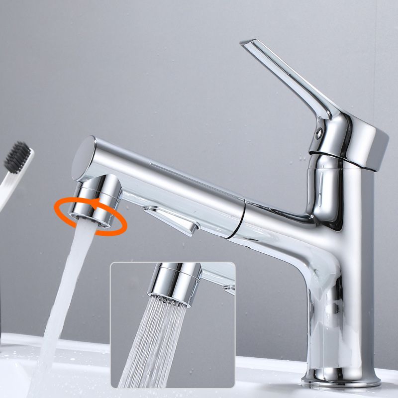 Modern Sink Faucet Solid Color Metal Vessel Sink Bathroom Faucet Clearhalo 'Bathroom Remodel & Bathroom Fixtures' 'Bathroom Sink Faucets' 'Bathroom Sinks & Faucet Components' 'bathroom_sink_faucets' 'Home Improvement' 'home_improvement' 'home_improvement_bathroom_sink_faucets' 1200x1200_1f51373e-4e94-4f87-954a-bba3fa44cdb6