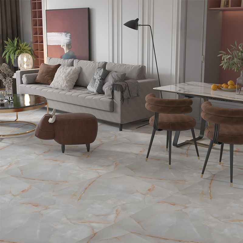 Square PVC Flooring Stone Design Peel & Stick Vinyl Flooring Clearhalo 'Flooring 'Home Improvement' 'home_improvement' 'home_improvement_vinyl_flooring' 'Vinyl Flooring' 'vinyl_flooring' Walls and Ceiling' 1200x1200_1f51d7c3-abda-486d-acea-d25877bd7cde