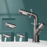 Modern Vessel Faucet Brass Lever Handles Swivel Spout Vessel Sink Bathroom Faucet Clearhalo 'Bathroom Remodel & Bathroom Fixtures' 'Bathroom Sink Faucets' 'Bathroom Sinks & Faucet Components' 'bathroom_sink_faucets' 'Home Improvement' 'home_improvement' 'home_improvement_bathroom_sink_faucets' 1200x1200_1fdccf85-bafd-4183-8d17-5b1eb623d89f