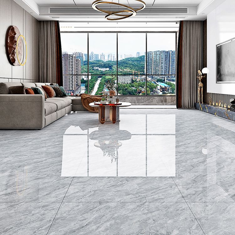 Square Floor Tile Straight Edge Polished Water Resistant Marbling Tile Clearhalo 'Floor Tiles & Wall Tiles' 'floor_tiles_wall_tiles' 'Flooring 'Home Improvement' 'home_improvement' 'home_improvement_floor_tiles_wall_tiles' Walls and Ceiling' 1200x1200_1ff35ee8-49cf-44aa-9b25-cfebcbbb398a
