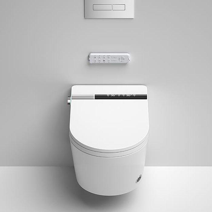 Dual Flush Wall Hung Toilet Set Elongated Deodorizing Wall Mounted Bidet Clearhalo 'Bathroom Remodel & Bathroom Fixtures' 'Bidets' 'Home Improvement' 'home_improvement' 'home_improvement_bidets' 'Toilets & Bidets' 1200x1200_2032fecf-0cc6-481c-96e7-82c0f4b27806