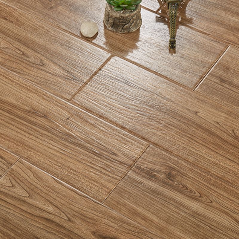 Dark Brown Wood Grain Pattern Tile Rectangular Singular for Drawing Room Clearhalo 'Floor Tiles & Wall Tiles' 'floor_tiles_wall_tiles' 'Flooring 'Home Improvement' 'home_improvement' 'home_improvement_floor_tiles_wall_tiles' Walls and Ceiling' 1200x1200_21124e23-dd7c-4c85-b0e2-5c2c80657e2f