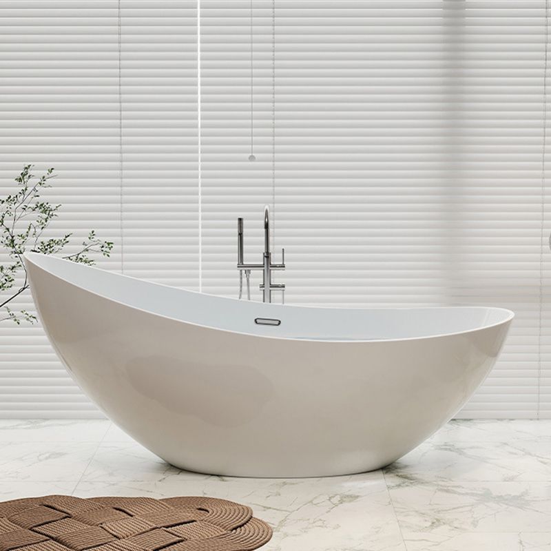 Acrylic Soaking Bathtub Antique Finish Single Slipper Bath Tub Clearhalo 'Bathroom Remodel & Bathroom Fixtures' 'Bathtubs' 'Home Improvement' 'home_improvement' 'home_improvement_bathtubs' 'Showers & Bathtubs' 1200x1200_2117aaeb-ed4d-47de-8836-569602265d28