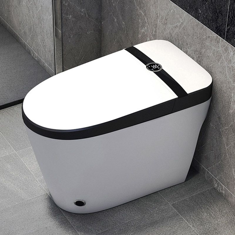Modern Skirted White Heated Seat Toilet ABS Floor Mounted Flush Toilet with Seat Clearhalo 'Bathroom Remodel & Bathroom Fixtures' 'Home Improvement' 'home_improvement' 'home_improvement_toilets' 'Toilets & Bidets' 'Toilets' 1200x1200_216f02e7-0809-482b-b740-05735d731537