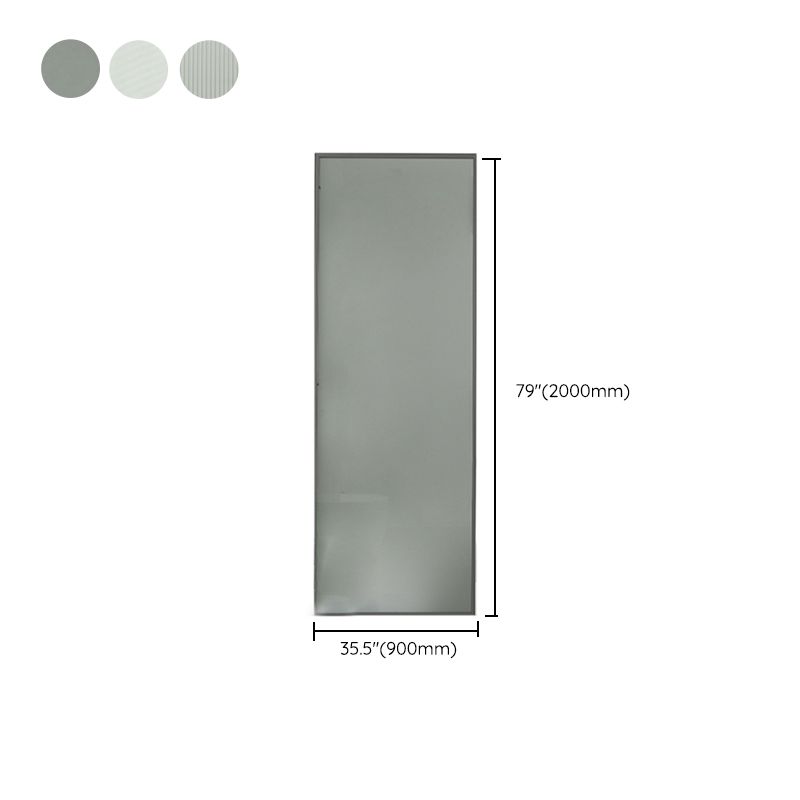 Tempered Shower Door Framed Scratch Resistant Shower Bath Door Clearhalo 'Bathroom Remodel & Bathroom Fixtures' 'Home Improvement' 'home_improvement' 'home_improvement_shower_tub_doors' 'Shower and Tub Doors' 'shower_tub_doors' 'Showers & Bathtubs' 1200x1200_2175f2c1-889c-4aad-b380-7a5b4ec4245c