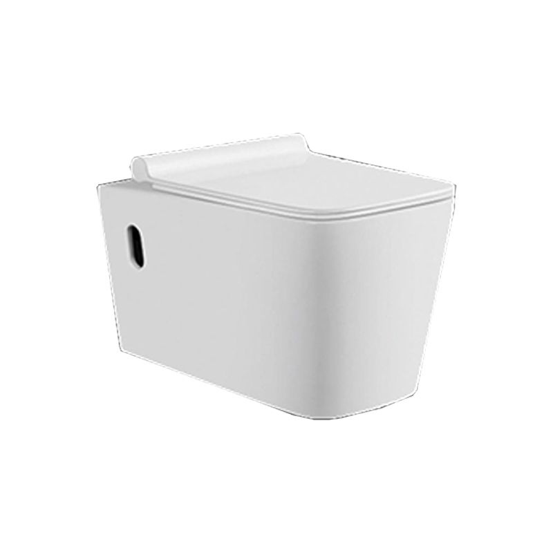 Wall Mount Porcelain Flush Toilet One-Piece Toilet Modern Toilet Bowl Clearhalo 'Bathroom Remodel & Bathroom Fixtures' 'Home Improvement' 'home_improvement' 'home_improvement_toilets' 'Toilets & Bidets' 'Toilets' 1200x1200_2195602f-2a05-4c8f-9ddc-a53f0d37eac2