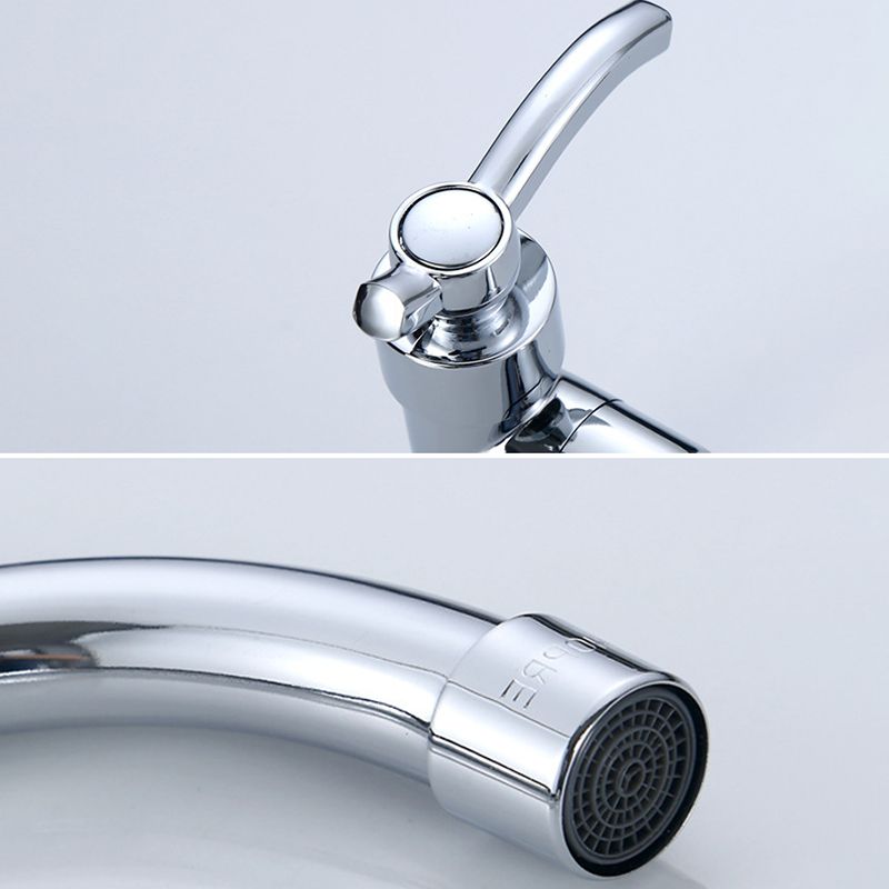 Modern Pull Down One Handle Wall-mounted Pot Filler Low Profile Bar Faucet Clearhalo 'Home Improvement' 'home_improvement' 'home_improvement_kitchen_faucets' 'Kitchen Faucets' 'Kitchen Remodel & Kitchen Fixtures' 'Kitchen Sinks & Faucet Components' 'kitchen_faucets' 1200x1200_219e02ea-b56d-459a-8d02-5e1874cdf46e