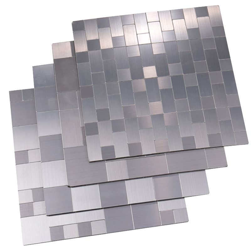 Metal Peel and Stick Backsplash Waterproof Peel and Stick Backsplash Clearhalo 'Flooring 'Home Improvement' 'home_improvement' 'home_improvement_peel_stick_blacksplash' 'Peel & Stick Backsplash Tile' 'peel_stick_blacksplash' 'Walls & Ceilings' Walls and Ceiling' 1200x1200_21e43b36-3c7a-4f6e-84a2-a20dff372a7b