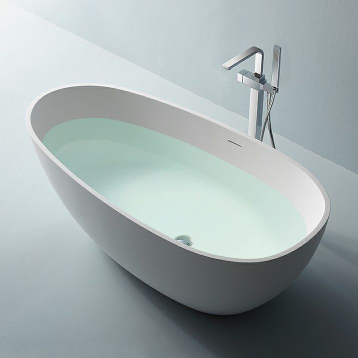 Stone Soaking Bathtub Antique Finish Freestanding Modern Bath Tub Clearhalo 'Bathroom Remodel & Bathroom Fixtures' 'Bathtubs' 'Home Improvement' 'home_improvement' 'home_improvement_bathtubs' 'Showers & Bathtubs' 1200x1200_220bc06b-94ee-4b9e-bfdb-3eb5cd120377